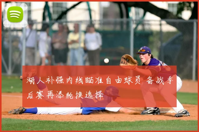 湖人补强内线瞄准自由球员 备战季后赛再添轮换选择